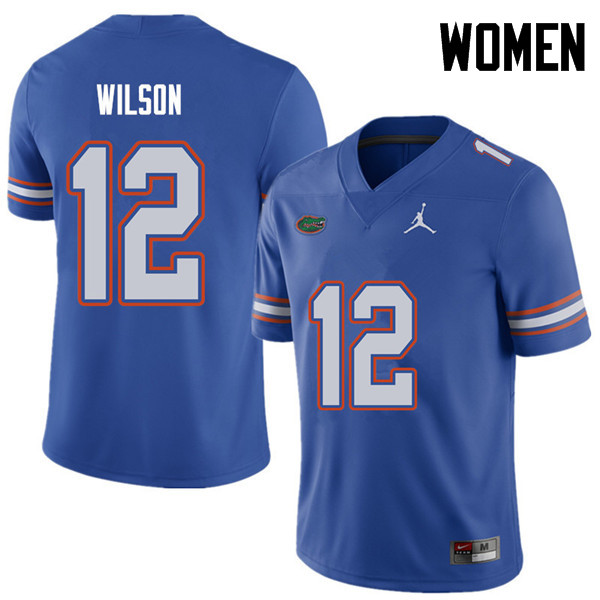 Jordan Brand Women #12 Quincy Wilson Florida Gators College Football Jerseys Sale-Royal